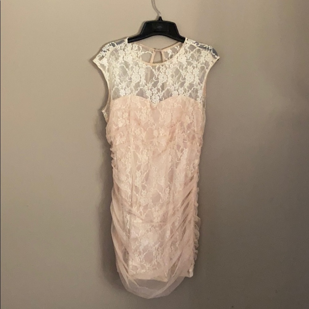 Beige Dress